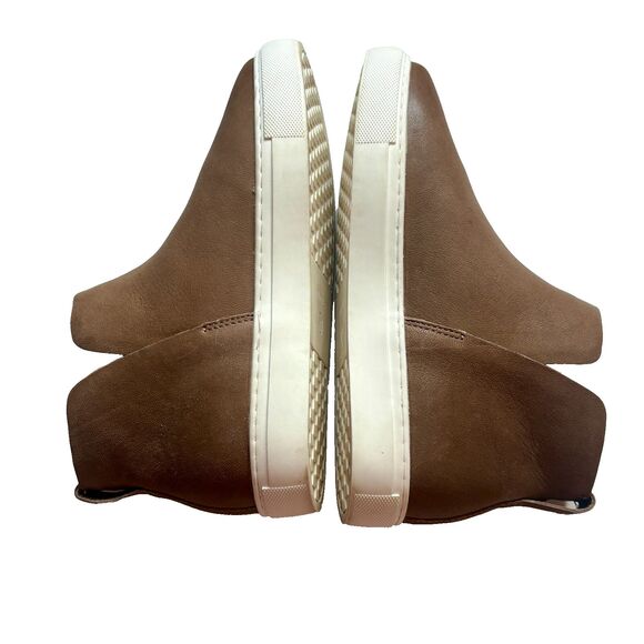 Birdies The Falcon Leather Bootie Brown Sneaker Boot Slip On  Womens Size 7 - Picture 4 of 5